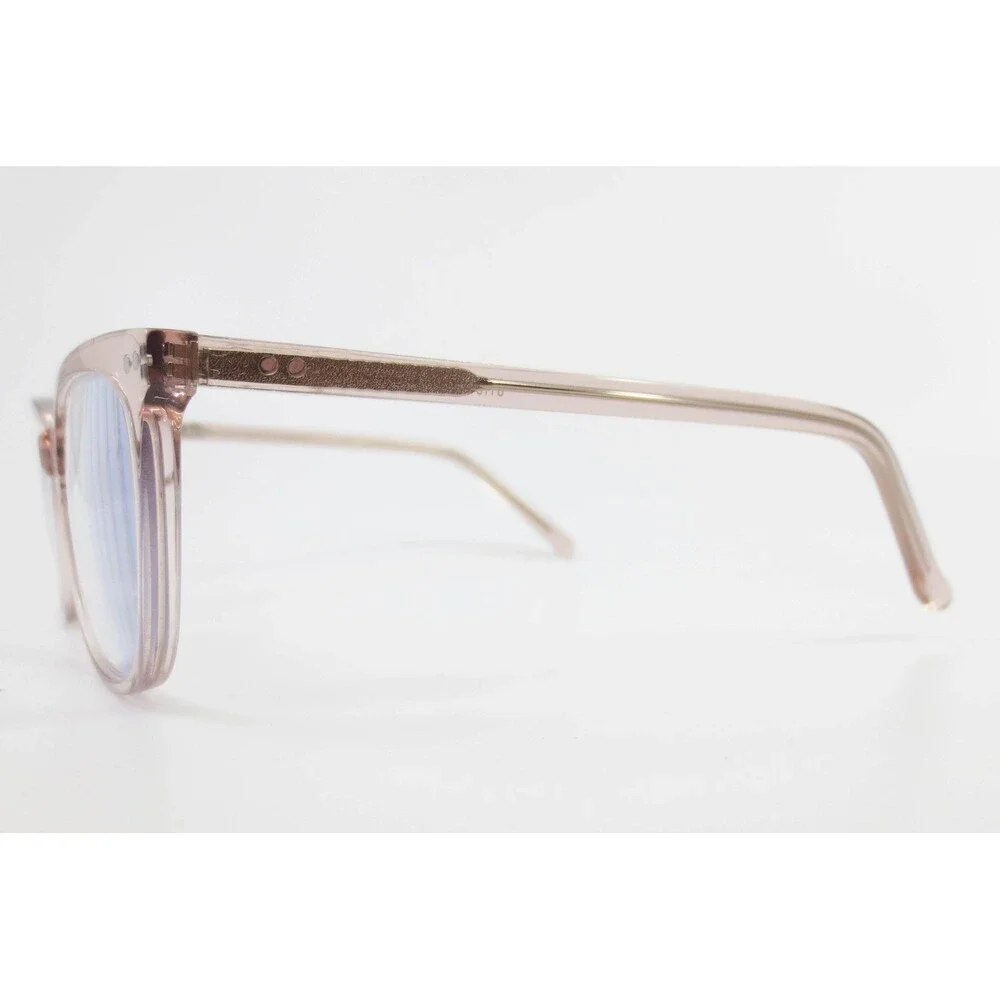 Otis + Grey OG 9004 CR/RO Cat Eye Eyeglasses Frames Pink Rose 51-17-140